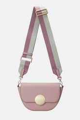 Oryany - Lottie Saddle Crossbody Small Handbags - Vintage Pink / One Size